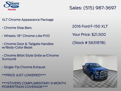 2016 Ford F-150 XLT