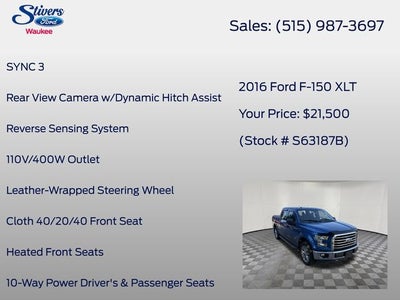 2016 Ford F-150 XLT