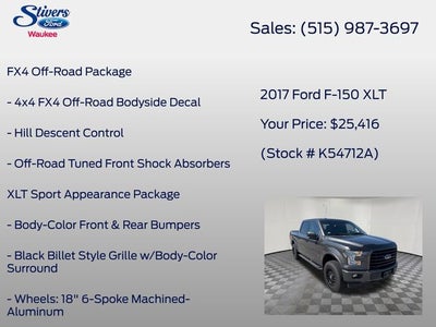 2017 Ford F-150 XLT