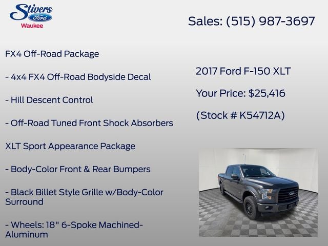 2017 Ford F-150 XLT