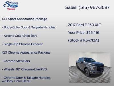2017 Ford F-150 XLT