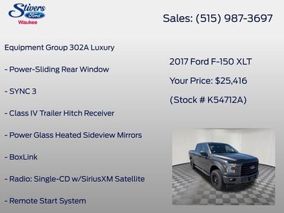 2017 Ford F-150 XLT
