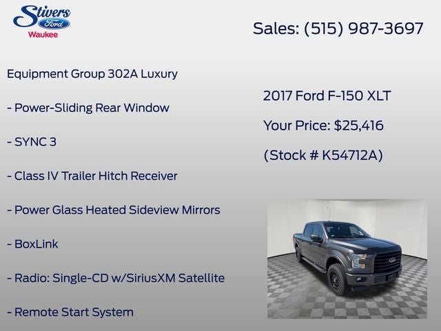 2017 Ford F-150 XLT