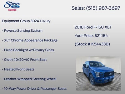 2018 Ford F-150 XLT