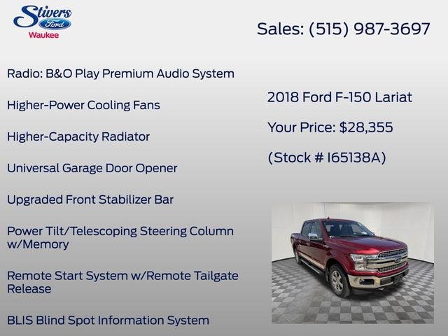 2018 Ford F-150 Lariat