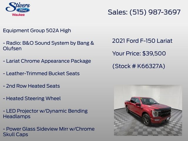 2021 Ford F-150 Lariat