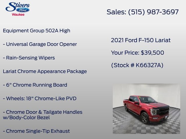 2021 Ford F-150 Lariat