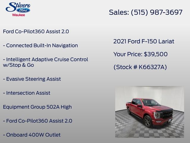 2021 Ford F-150 Lariat