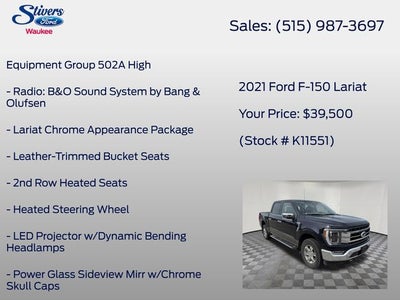 2021 Ford F-150 Lariat