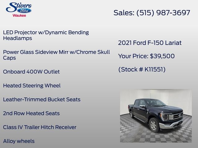 2021 Ford F-150 Lariat