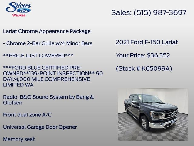 2021 Ford F-150 Lariat