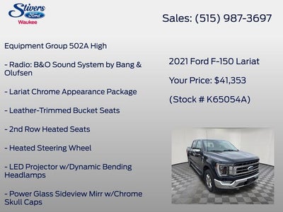 2021 Ford F-150 Lariat