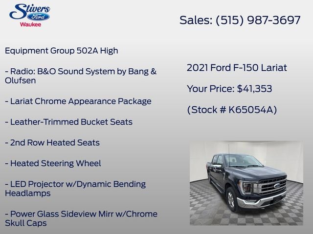 2021 Ford F-150 Lariat