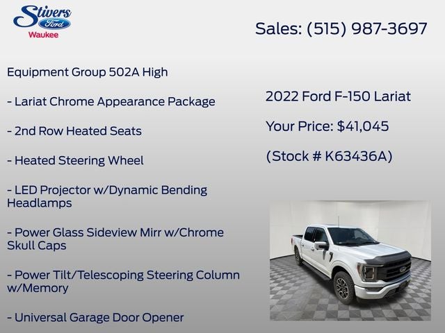 2022 Ford F-150 Lariat