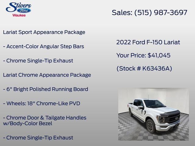 2022 Ford F-150 Lariat