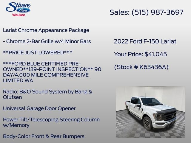 2022 Ford F-150 Lariat