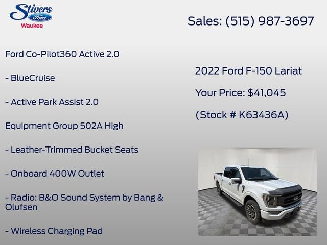 2022 Ford F-150 Lariat