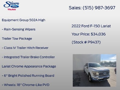 2022 Ford F-150 Lariat