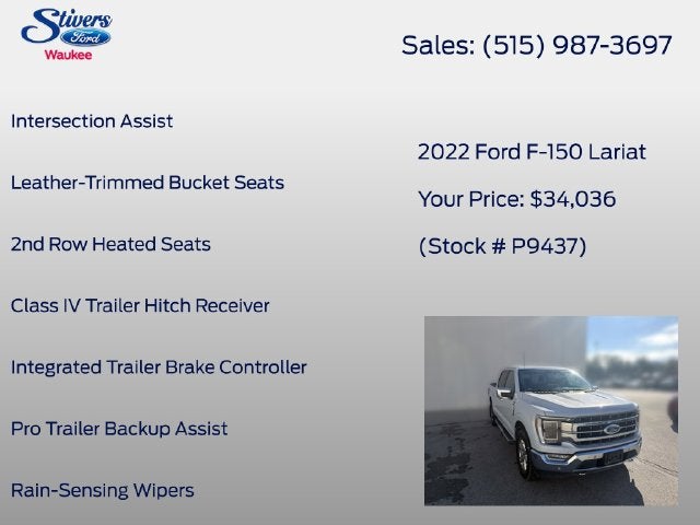 2022 Ford F-150 Lariat