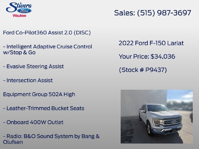 2022 Ford F-150 Lariat