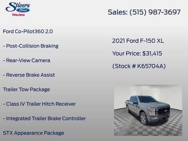 2021 Ford F-150 XL