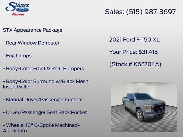 2021 Ford F-150 XL