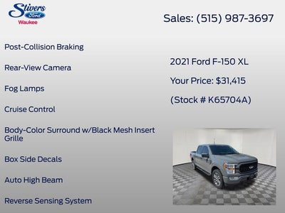 2021 Ford F-150 XL