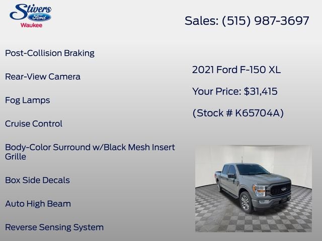2021 Ford F-150 XL