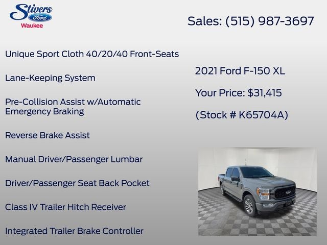 2021 Ford F-150 XL