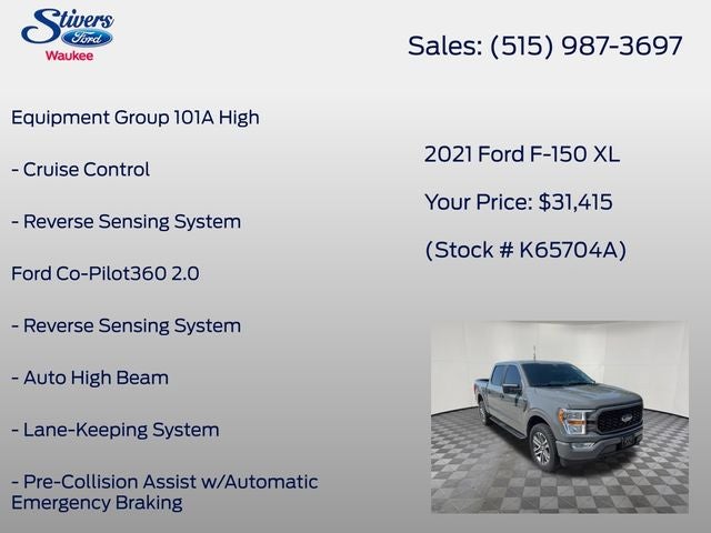 2021 Ford F-150 XL