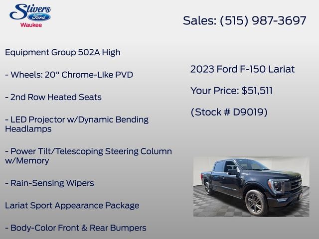 2023 Ford F-150 Lariat