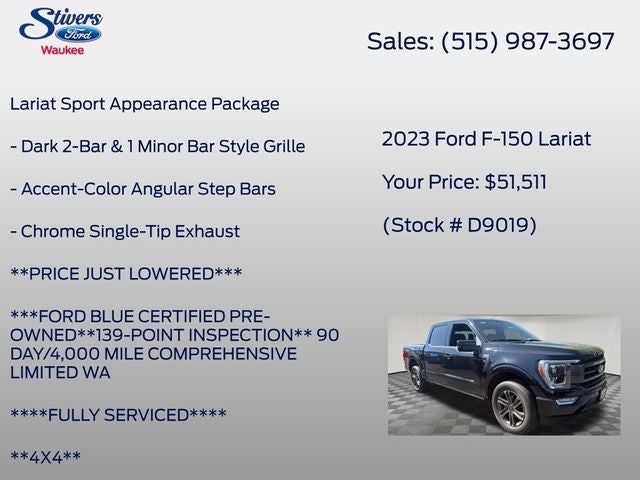 2023 Ford F-150 Lariat