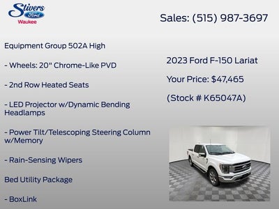 2023 Ford F-150 Lariat
