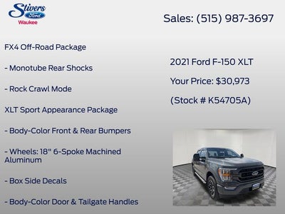 2021 Ford F-150 XLT