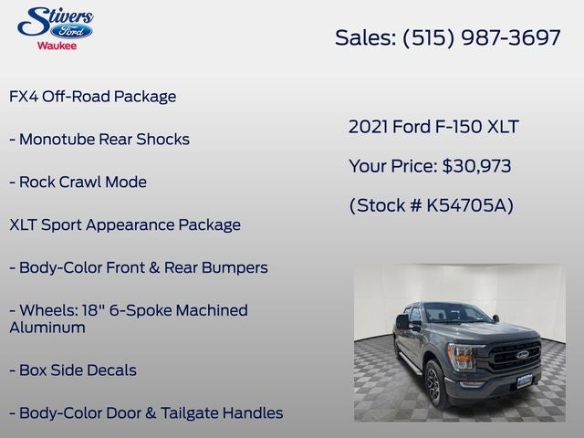 2021 Ford F-150 XLT