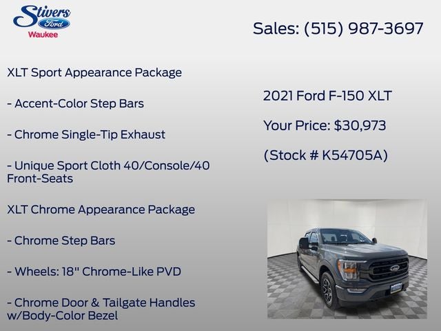 2021 Ford F-150 XLT