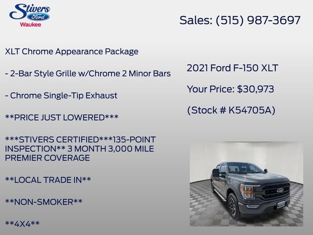 2021 Ford F-150 XLT