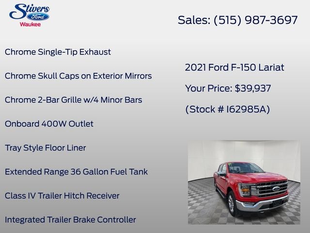 2021 Ford F-150 Lariat