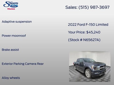 2022 Ford F-150 Limited