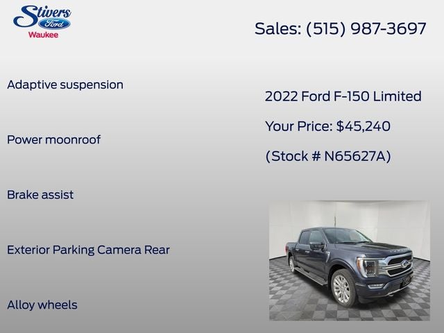 2022 Ford F-150 Limited