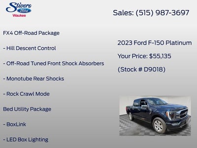 2023 Ford F-150 Platinum