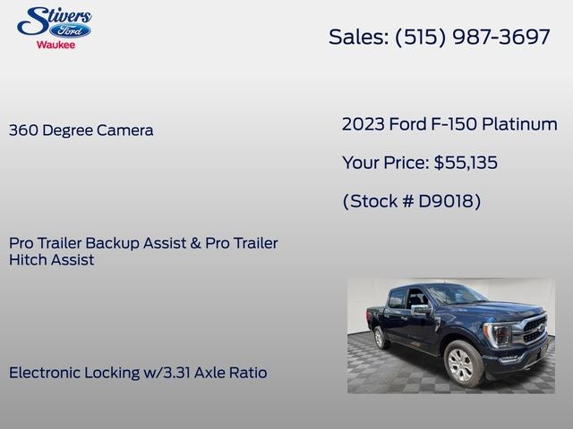 2023 Ford F-150 Platinum