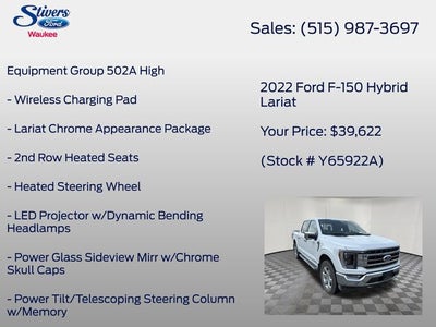 2022 Ford F-150 Lariat