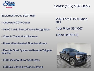 2021 Ford F-150 XLT