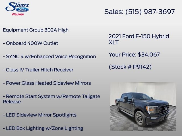 2021 Ford F-150 XLT