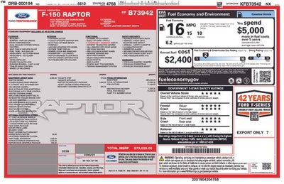 2019 Ford F-150 Raptor