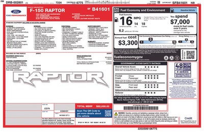 2025 Ford F-150 Raptor