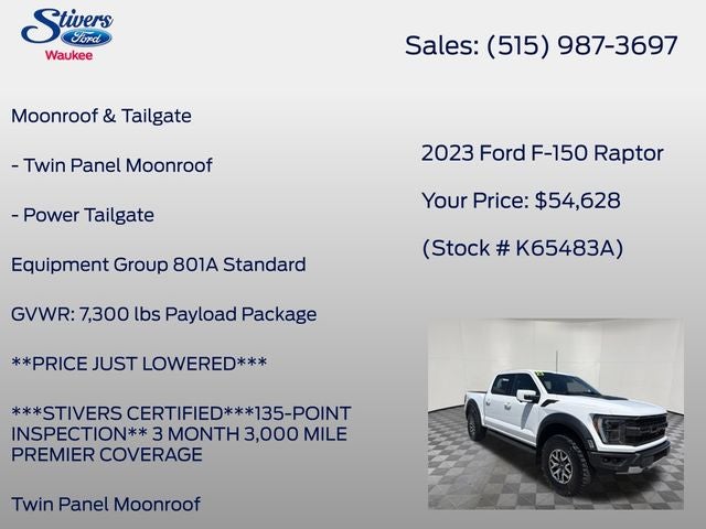 2023 Ford F-150 Raptor