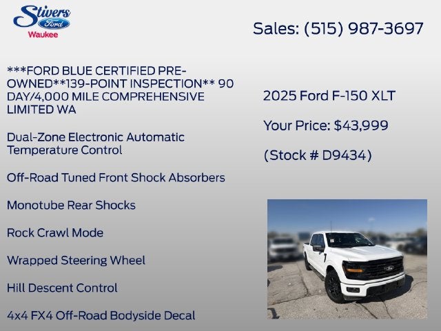 2025 Ford F-150 XLT