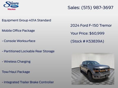 2024 Ford F-150 Tremor